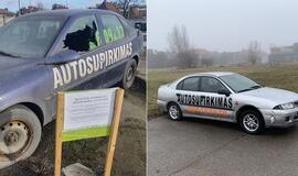 Reklaminius automobilius patraukti nelengva