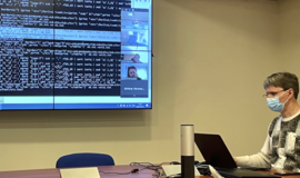 Uostamiesčio gimnazistams nauja patirtis Uosto direkcijoje – kartu kuriama laivų atvykimo programėlė