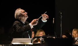 Garbės dirigentas Stasys Domarkas. KVMT nuotr. 