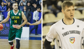 Pasikeitimai – vyrų riktinės gretose G. Orelik keičia D. Tarolis. LKF nuotr.