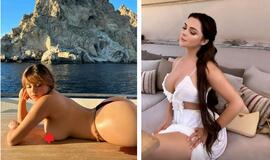 Demi Rose sužibėjo, sensacingai paviešinusi savo apvalumus