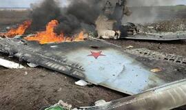 Per 11 minučių virš Kijevo numušti 7 rusų lėktuvai