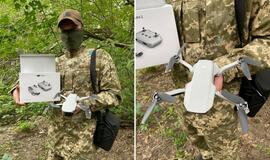 Rusai "per klaidą" rinko pinigus Ukrainos ginkluotųjų pajėgų kvadrokopteriui