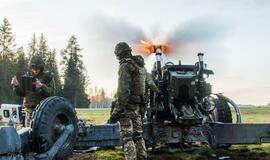 Generalinis štabas parodė Ukrainos karius, besitreniruojančius Estijoje