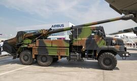 Prancūzija žada suteikti Ukrainai dar šešias haubicas "Cezar