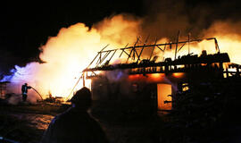 Per gaisrą Ignalinos rajone žuvo vyras