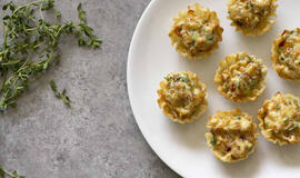 Prancūziškos svogūnų tartaletės - greitam ir tobulam užkandžiui