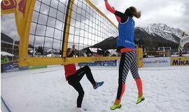 European Snow Volleyball Tour in Austria