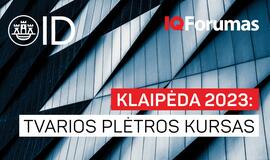 IQ forume Klaipėdoje –  tvarios plėtros scenarijai