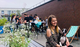 INKUBATORIUS. Į „Kultūros fabriko“ darbostogų erdves vasarą žmonės atvyksta iš visos Lietuvos. „Kultūros fabriko“ archyvas.