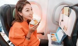 Niekada nevalgykite šių patiekalų lėktuve