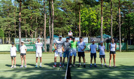 AKIMIRKOS. Teniso turnyre „Nordstreet Tennis Cup“ dvi dienas vyko atkaklios kovos. Organizatorių nuotr.