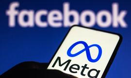 Meta ir "Facebook" logotipai