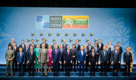 Antrąją NATO viršūnių susitikimo dieną – Aljanso ir Ukrainos tarybos posėdis