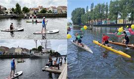  Akimirka iš ankstesnių metų Vandens sporto festivalio. Jis Klaipėdoje vyks jau šeštą kartą.