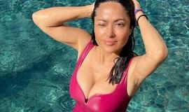 Hayek grožį palaiko naudodamasi veido ir kūno mikrosrovių procedūromis bei radioliftingu