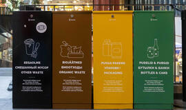 Maisto atliekų konteineriai Taline