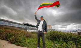 R. Jasiūnas PWA profesionalių burlentininkų lygos varžybose Ziulto saloje