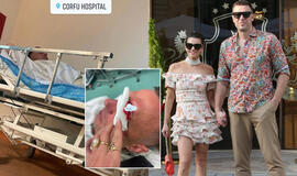 Martikonytės vyras atsidūrė Graikijos ligoninėje