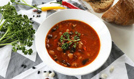 šilta pomidorų sriuba