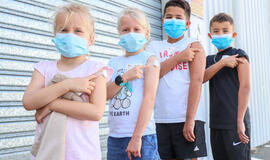 Skiepai nuo koronaviruso dar nepamiršti.