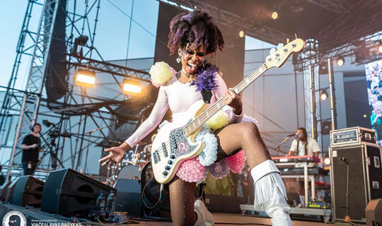 Nik West koncertas Klaipėdos pilies džiazo festivalyje