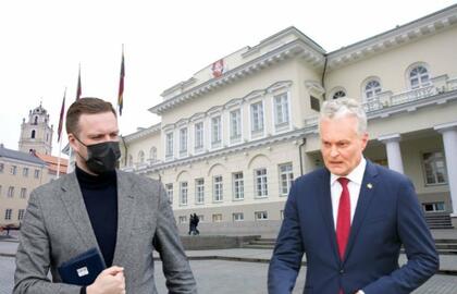 Gitanas Nausėda, Gabrielius Landsbergis