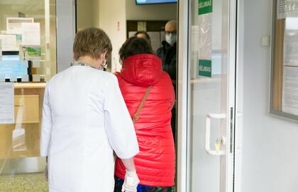 Į pajūrio ligoninę atvykusi gargždiškė neteko amo