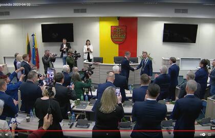 Iškilmingas Klaipėdos miesto tarybos posėdis