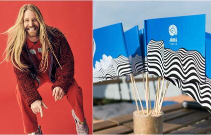 Sam Ryder ir Jūros šventės vėliavėlės