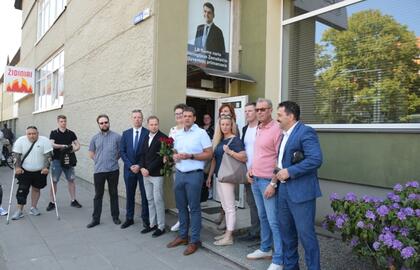 LR Seimo nario Remigijaus Žemaitaičio  kabinetas