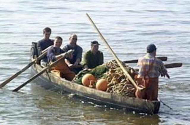 Niekas neketina atimti duonos kąsnio iš priekrantės žvejų 