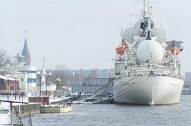 Pasaulinio vandenyno muziejus Kaliningrade statys jachtų uostą 