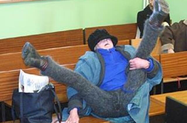 Teisme - dar vienas nesutramdomos moters šou  