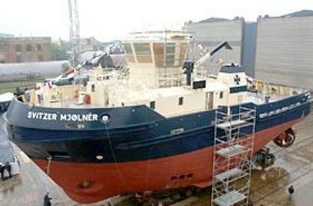 Laivams statyti reikia didelės erdvės 