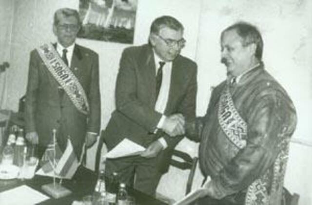 Atkurtai Lietuvos jūrininkų sąjungai - 15 metų 