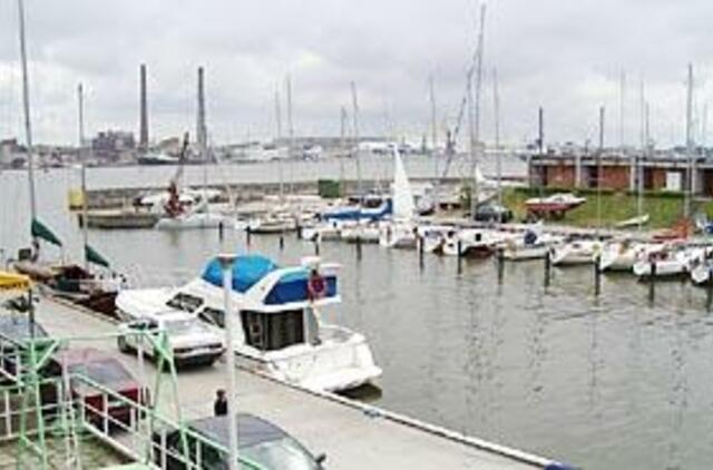 Klaipėdos jachtklubas nebijo prastų orų 