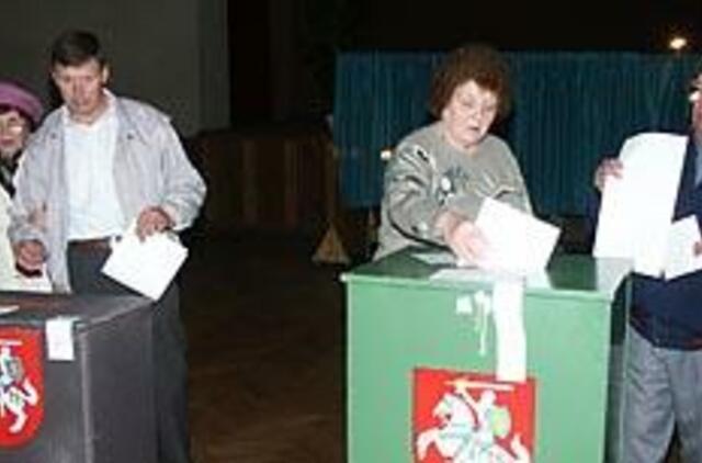 Seimo rinkimų organizatoriams - kaimynų spąstai 