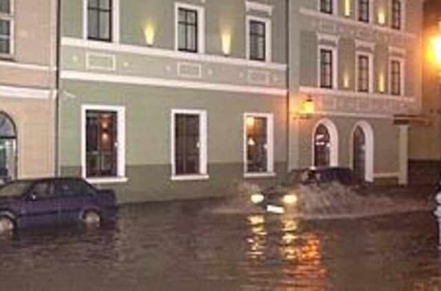 Uraganas "Ervinas" uostamiesčiui buvo draugiškesnis už "Anatolijų"