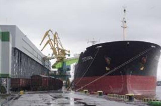 KLASCO trąšų terminale planuojama perkrauti milijoną tonų birių krovinių 