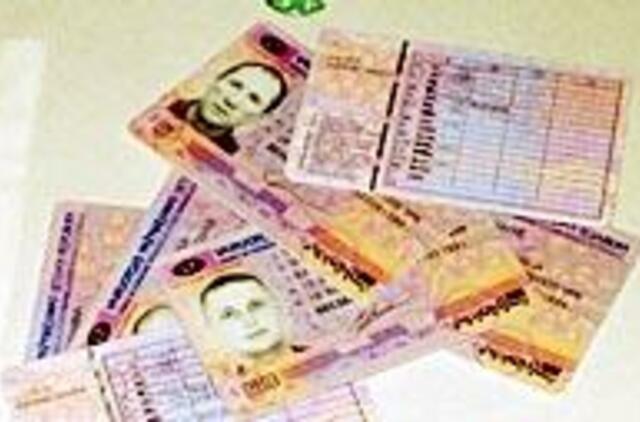 Europos vairuotojams - vienodi pažymėjimai 