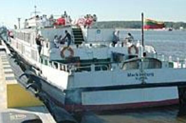 Mieste prie jūros nebuvo vandens turizmo tradicijų 