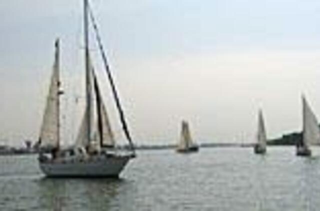 Po tarptautinės regatos - varžybos su tautiečiais 