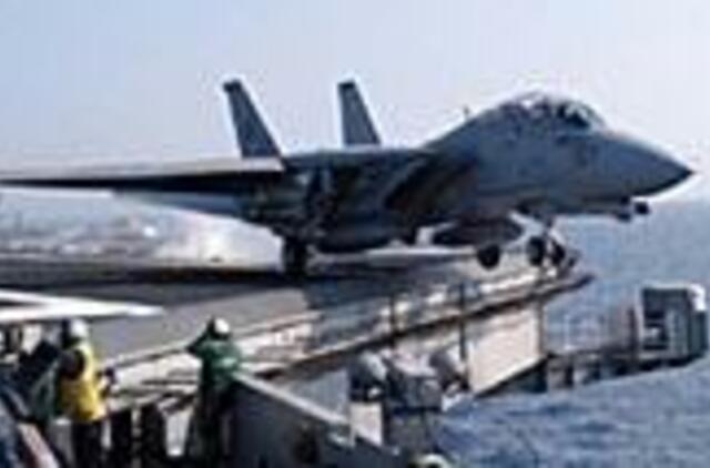 NATO lėktuvnešio galybė apakino lietuvius 