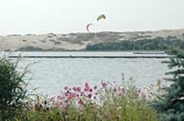 Virš pajūrio - milijonų vertės skėtis 