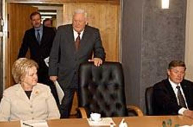 Parlamentinė demokratija - pagal premjero receptą 