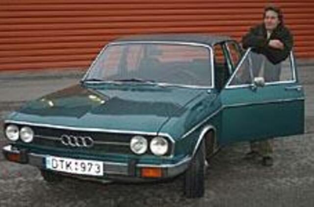 "Audi" koncerną išgelbėjęs modelis - mažeikiškio garaže 