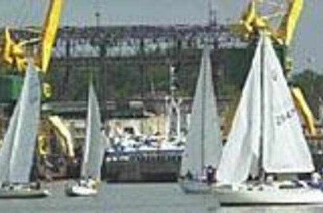 Tarp jaunųjų buriuotojų - daugiausia klaipėdiečių 