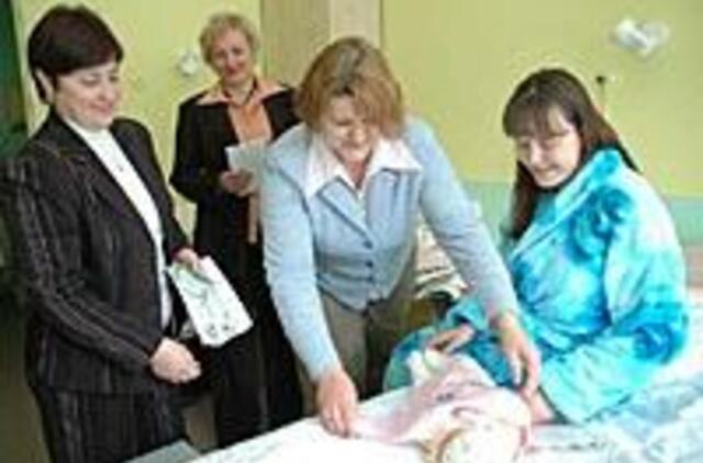 Linkėjimai gyventi be tabako - naujagimiams 