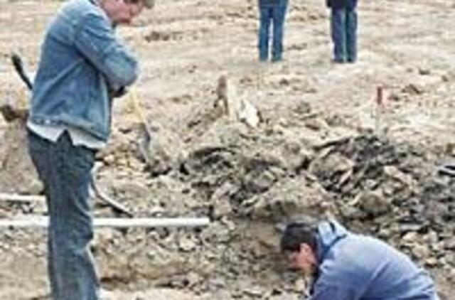 Geležies amžiaus gyvenvietė vos vėl nedingo amžiams 